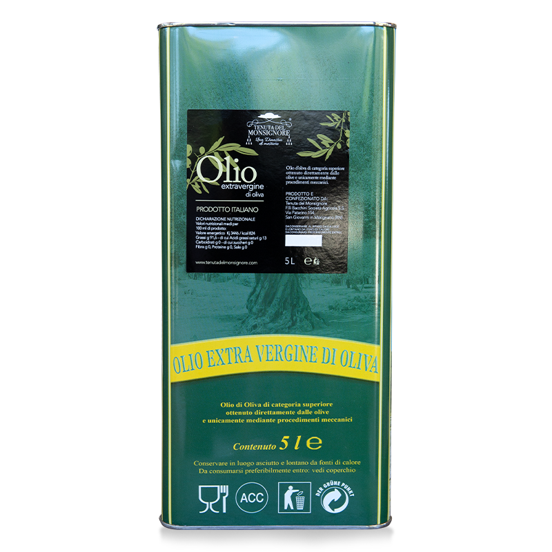 Olio extravergine di oliva 5 lt